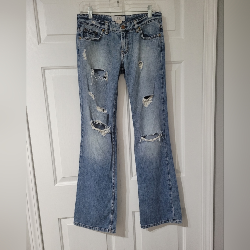 AX Armani Exchange wide leg  jeans